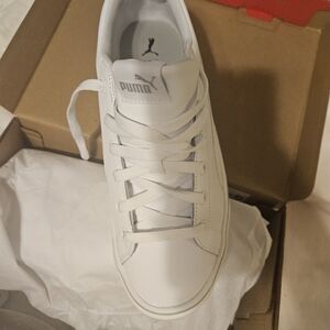 Puma White Kaia Platform L Sneakers